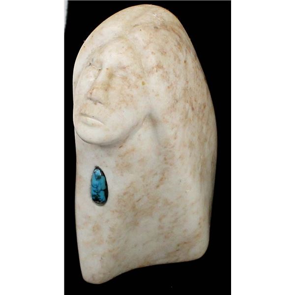 Kootenai Nation Alabaster Carving, A. Chaddlesone