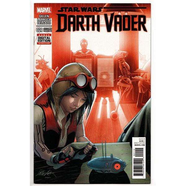 STAR WARS DARTH VADER #21 2ND PRINT SALVADOR LARROCA VARIANT COVER