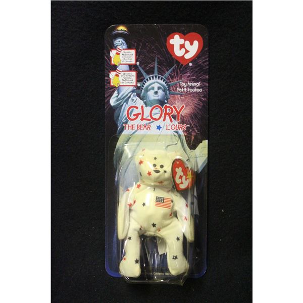 Beanie Baby Glory the Bear Error on Tag Limited Edition