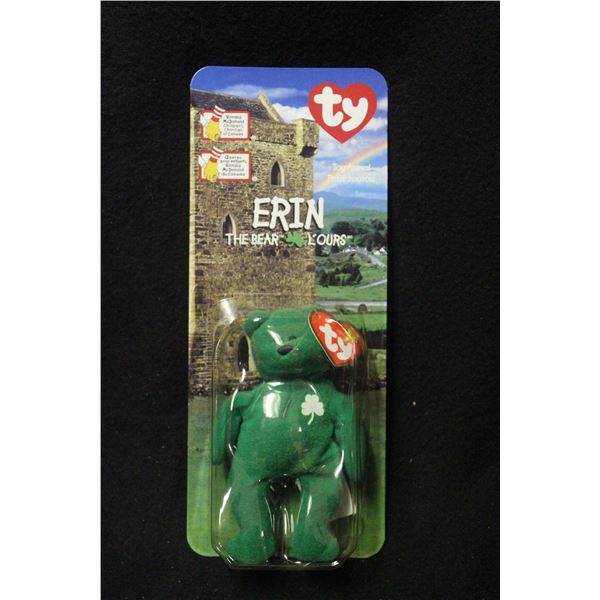 Beanie Baby Erin the Bear Error on Tag Limited Edition