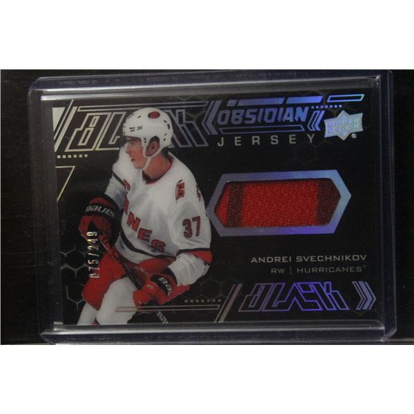20-21 UD SPX BLACK OBSIDIAN JERSEY ANDREI SVECHNIKOV