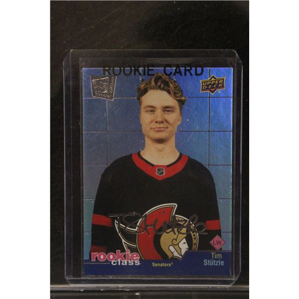 20-21 UD EXTENDED SERIES ROOKIE CLASS TIM STUZLE RC