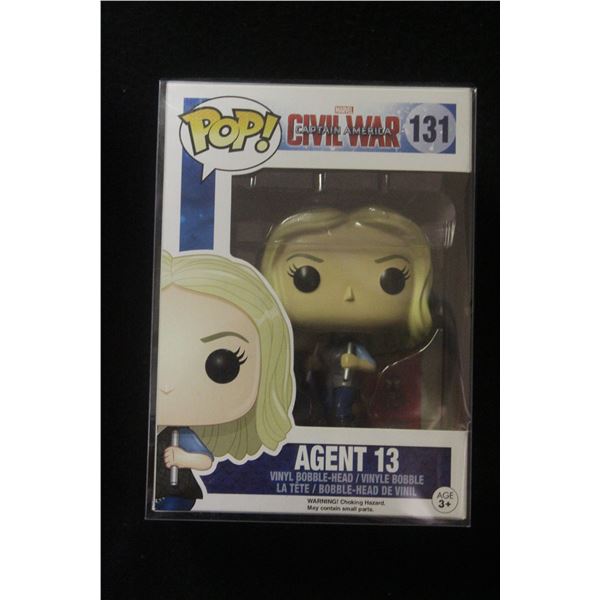 Funko Pop Vinyl Captain America Civil War Agent 13