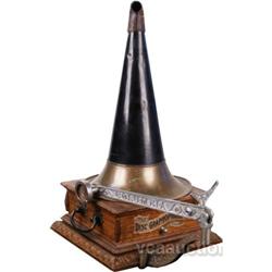 Early Columbia Disc Gramophone