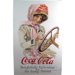 Coca Cola Print "Duster Girl" 21"x 33" Artists Proof