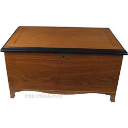 6" Cylinder Music Box With 3 Bells