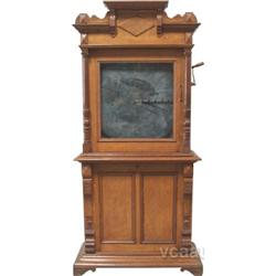 Regina 2 Piece Upright 27" Disk Player w/ 5 Discs