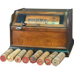 1904 Chatauqua Roller Organ w/9 Cobs