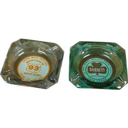 Lot of 2 Casino Ashtrays