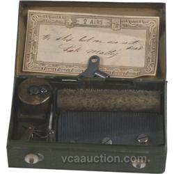 Single Comb 2-3/8" Cylinder Music Box