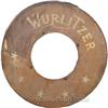 Image 2 : Pair Of Wurlitzer 16" Round Wooden Speakers