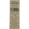 Image 1 : Broadside From Railroads Promoting Florida 12"X 34-3/4"