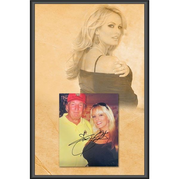 Signed Stormy Daniels Collage