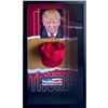 Image 1 : Signed Donald Trump MAGA Hat in Shadowbox Frame