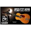 Image 1 : Signed and Custom Framed Johnny Cash Guitar