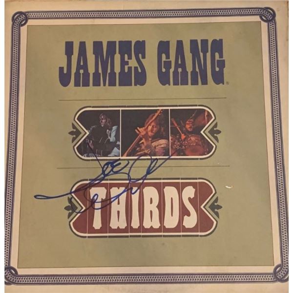 Signed James Gang Thirds Album Cover