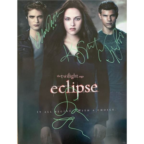 Signed Twilight Eclipse Movie Poster