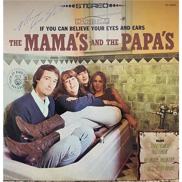 Signed Mamas & Papas If You Can Believe Album Cover