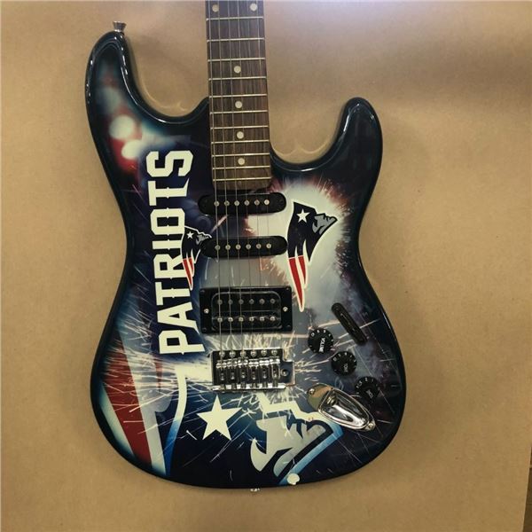 Officially Licensed New England Patriots Guitar