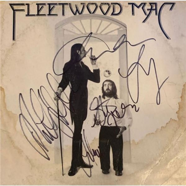 Signed Fleetwood Mac (Deluxe Edition) Album Cover