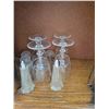 Image 5 : Curio Cabinet 5'5H x 1'5D with Crystal Stemware