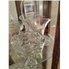 Image 6 : Curio Cabinet 5'5H x 1'5D with Crystal Stemware