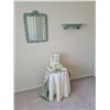 Image 1 : Mirror - Shelf - Table with Jewellery Boxes & Frames