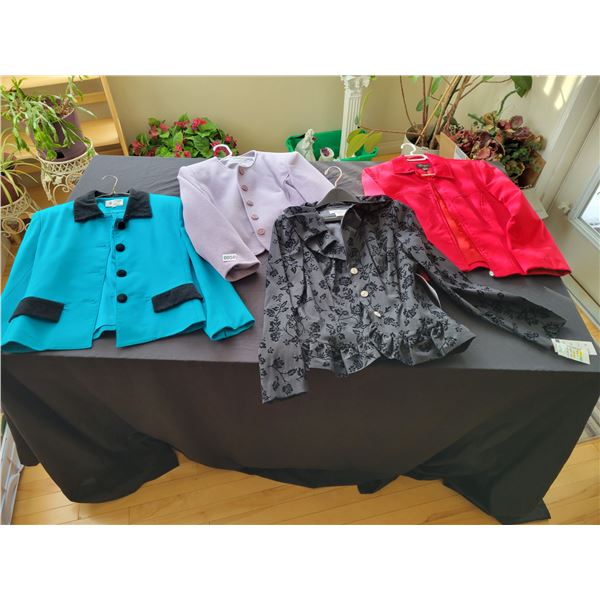 Women's Suit Jackets (Some Brand New with Tags) Size Small & Medium