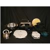 Image 1 : Hamilton Beach 18 Quart Roaster - 2XL Stainless Steel Bowls - 2 George Foreman Grilling Machines