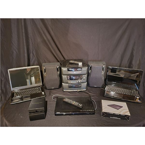 Blu-Ray Player - RCA 5 Disc Player with 2 Speakers - ASUS Laptop - Gateway Laptop DVD/CD Writer