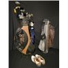 Image 1 : Golf Clubs (14) 2 Golf Bags & Golf Shoes (Size 10)