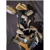 Image 3 : Golf Clubs (14) 2 Golf Bags & Golf Shoes (Size 10)