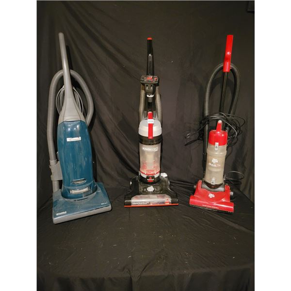 3 Vacuums - Kenmore, Bissel, Dirt Devil
