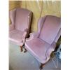 Image 2 : Two Arm Chairs with Flare Backs (Salmon)