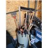 Image 1 : Rubbermaid Bin Full of Outdoor Tools