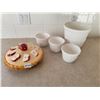 Image 1 : Ceramic Popcorn Buckets & Ceramic Pie Dish
