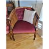 Image 2 : Rose Accent Chairs x3 with Pillows
