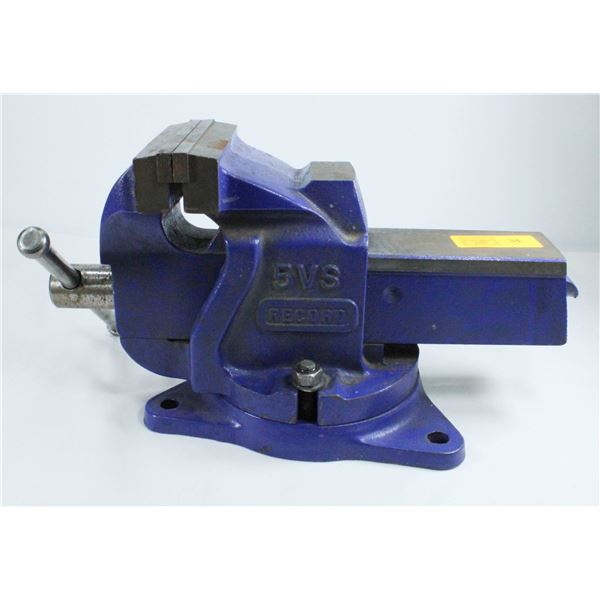 RECORD 5" SWIVEL VICE - MADE IN ENGLAND