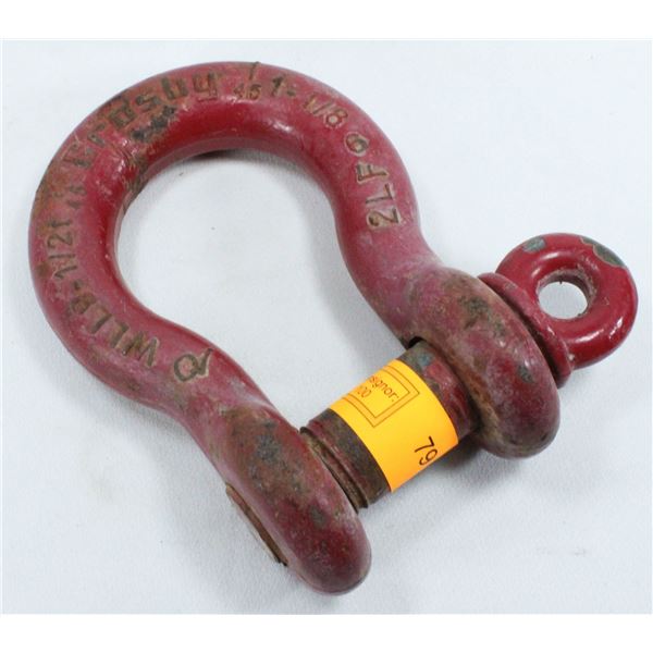 CROSBY 1-1/8" - 1/2 T SHACKLE