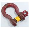 Image 1 : CROSBY 1-1/8" - 1/2 T SHACKLE