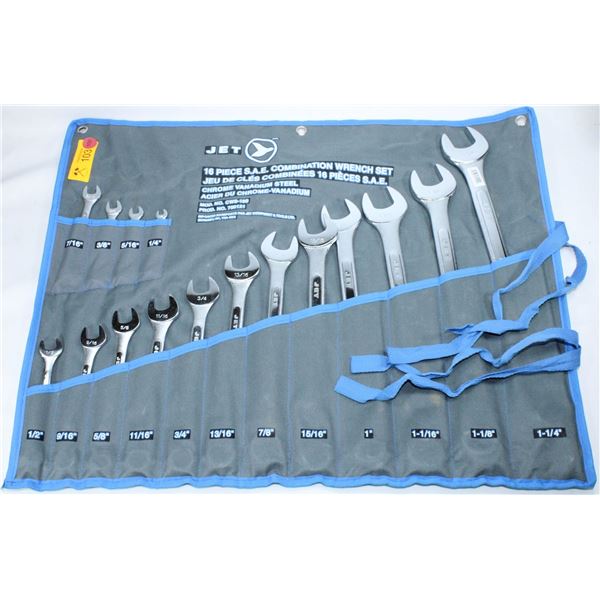 JET 16 PCS COMBINATION WRENCH SET