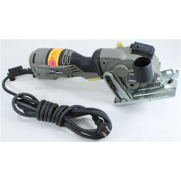 ROCKWELL VERSACUT 3440K LASER GUIDED MINI-CIRCULAR SAW