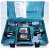 Image 1 : NEW MAKITA CORDLESS 18V COMBO KIT INCLUDES 1/2" DRIVER DRILL, IMPACT DRIVER, TWO BATTERIES & CHARGER
