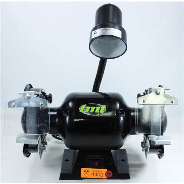 TMT TABLETOP GRINDER WITH WORK LIGHT