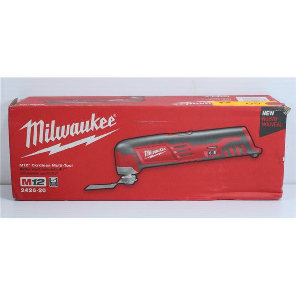 NEW MILWAUKEE M12 CORDLESS MULTI-TOOL MODEL 2426-20