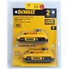 Image 1 : NEW DEWALT 2 AH 20V LITHIUM ION BATTERIES - TWO PACK MODEL DCB203-2