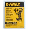 Image 1 : LIKE NEW DEWALT 1/4" 3-SPEED BRUSHLESS IMPACT DRIVER (TOOL ONLY) MODEL DCF887B