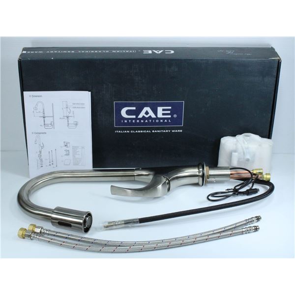 CAE SINGLE-HANDLE SENSOR KITCHEN FAUCET MODEL 043472BN(DC)