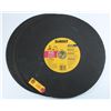 Image 1 : LOT OF 5 DEWALT A24R 14" X 7/64" X 1" HIGH PERFORMANCE METAL CUTTING DISCS