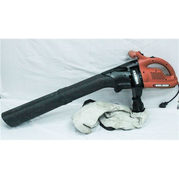 BLACK & DECKER VORTEX BV2500 TYPE 8 120 VOLT BLOWER VAC